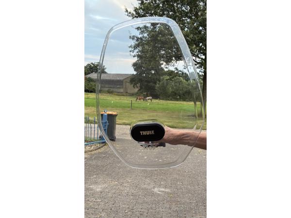 Fiets voorzitje en windscherm