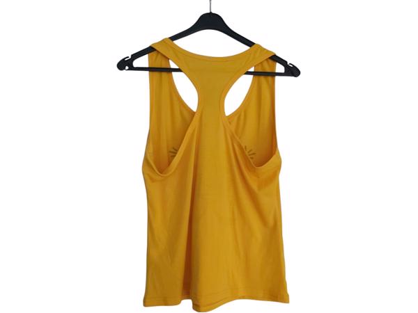 Sport tanktop geel zwart L