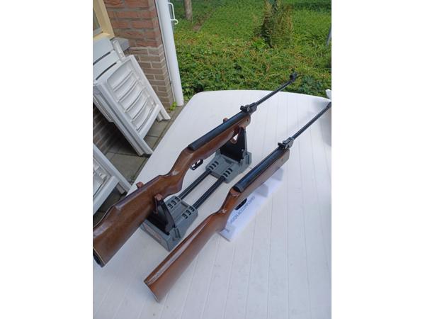 Te koop 2 luchtgeweren