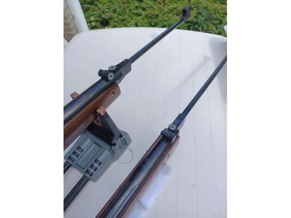 Te koop 2 luchtgeweren