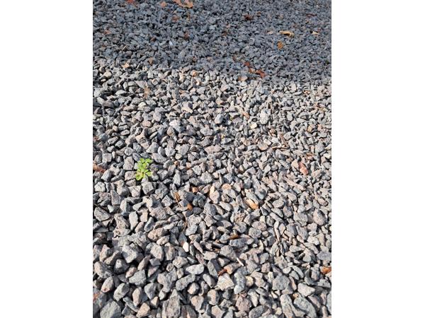 21 m2 grijs grind