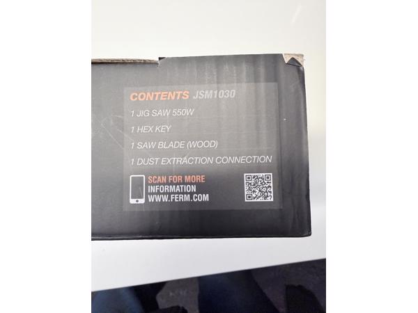 Nieuw en ongebruikt in doos: Ferm Decoupeerzaag 550W