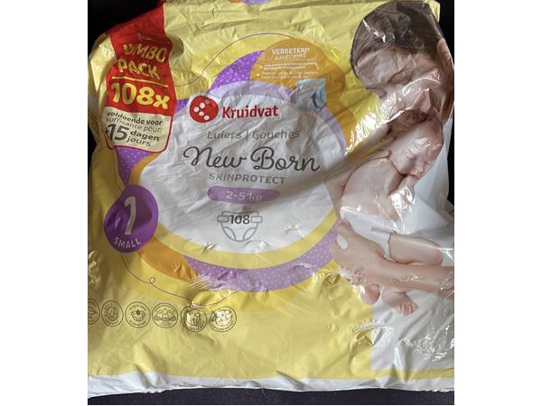 45 luiers newborn nr 1 2-5 kg