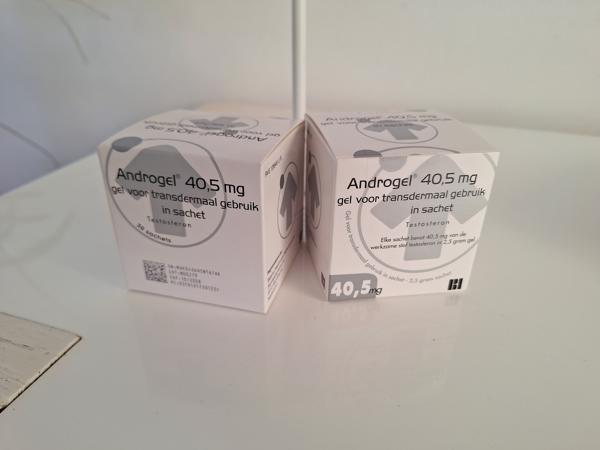 androgel 40,5mg,30 sachets