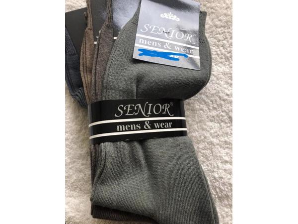 nieuwe 5 stuks sokken merk senior- - 5 paar 5 euro