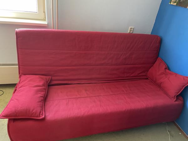 Tweepersoons slaapbank met hoes