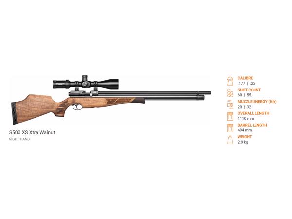 Air Arms S500 XS - Xtra .22