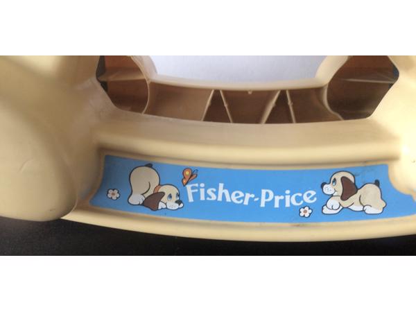 Vintage Fisher-Price hobbelhond