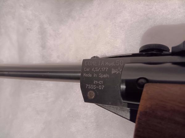 Mooie Cometa mod. 50 luchtbuks