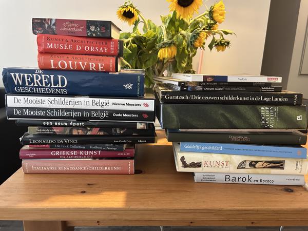 Verzameling Kunstboeken