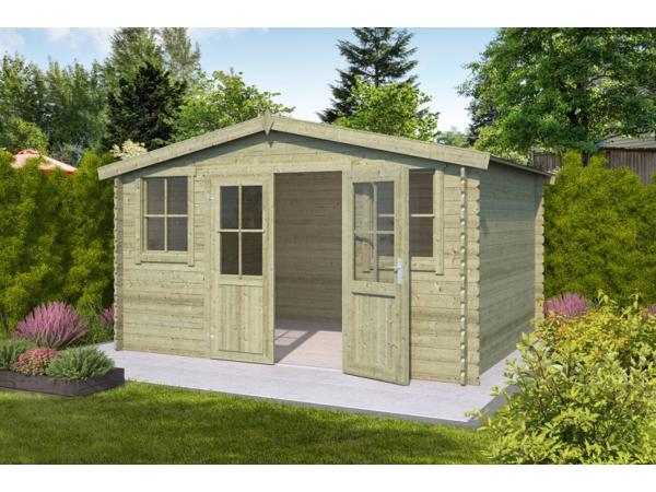 Blokhut Dallas 376x292 Onbehandeld vuren