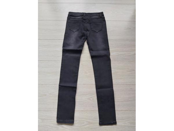Seagull Wear - Stretchy - Skinny  - jeans zwart Unicorn 164