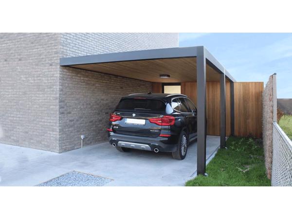 Strak tuinhuis MALUWI -Aluminium in diverse standaard maten