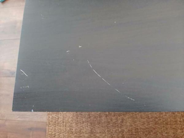 Ikea Lack salontafel zwart/bruin