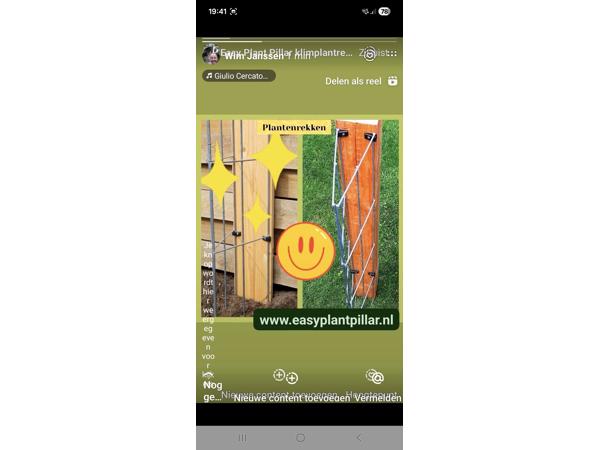 KLIMHULP voor klimmende en steunvragende planten
