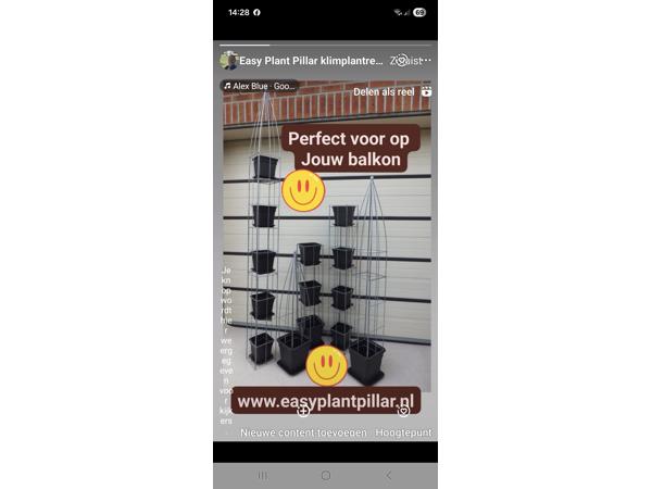 KLIMHULP voor klimmende en steunvragende planten