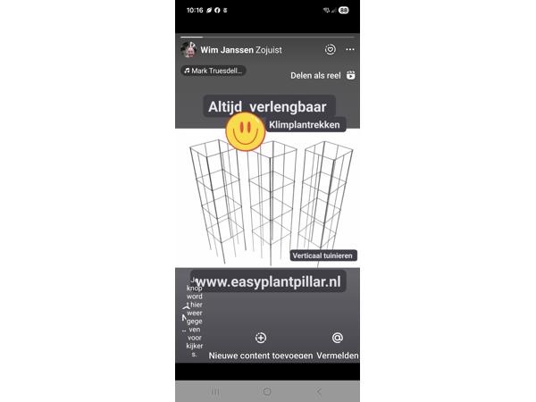 KLIMHULP voor klimmende en steunvragende planten