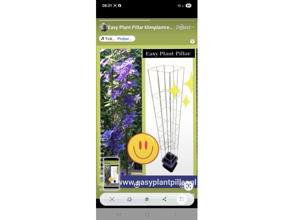 KLIMHULP voor klimmende en steunvragende planten