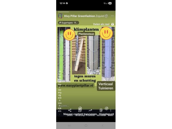 KLIMHULP voor klimmende en steunvragende planten