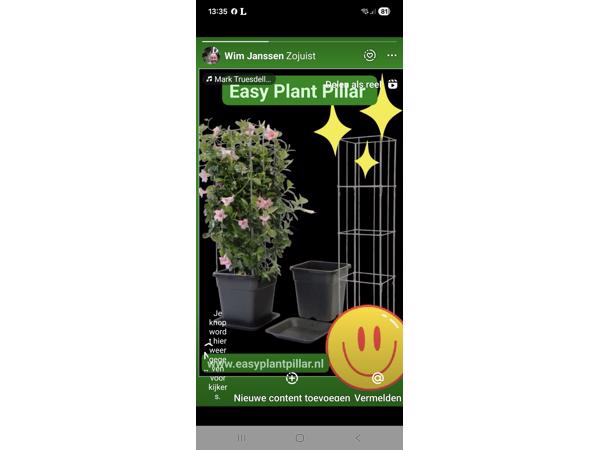 KLIMHULP voor klimmende en steunvragende planten