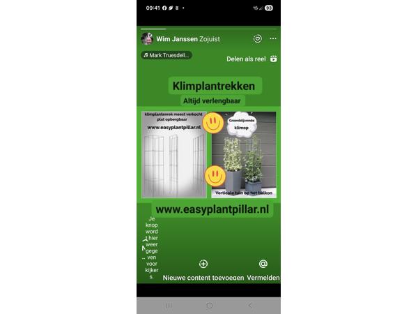 KLIMHULP voor klimmende en steunvragende planten