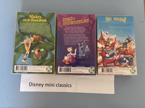 Disney videobanden mini classics video band origineel