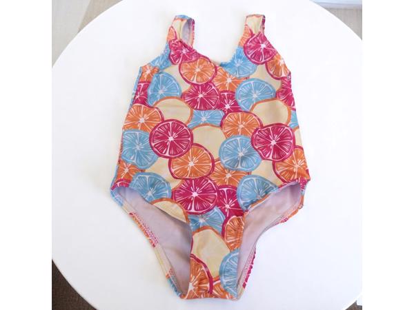 Meisjes badpak fruit meerkleurig 100 / 3-4 jaar