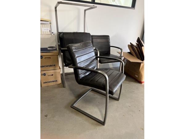 10 eetkamer/kantoorstoelen