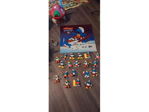 Enorme Smurfen verzameling huisjes, molens en veel meer