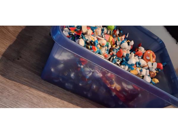 Enorme Smurfen verzameling huisjes, molens en veel meer