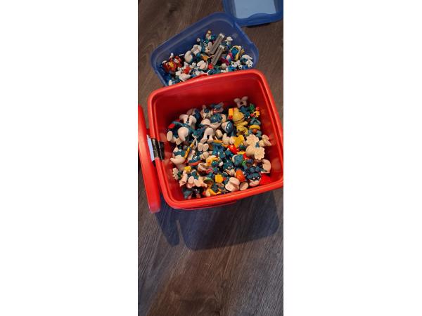 Enorme Smurfen verzameling huisjes, molens en veel meer