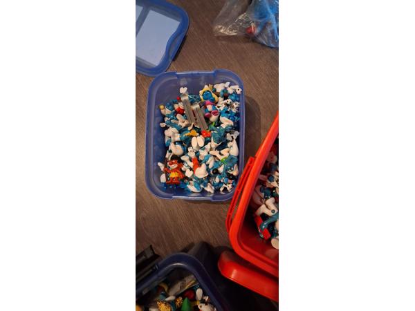Enorme Smurfen verzameling huisjes, molens en veel meer
