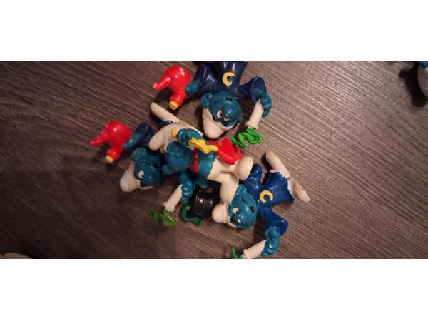 Enorme Smurfen verzameling huisjes, molens en veel meer