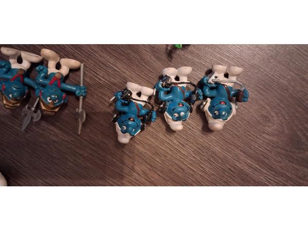 Enorme Smurfen verzameling huisjes, molens en veel meer