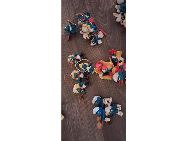 Enorme Smurfen verzameling huisjes, molens en veel meer