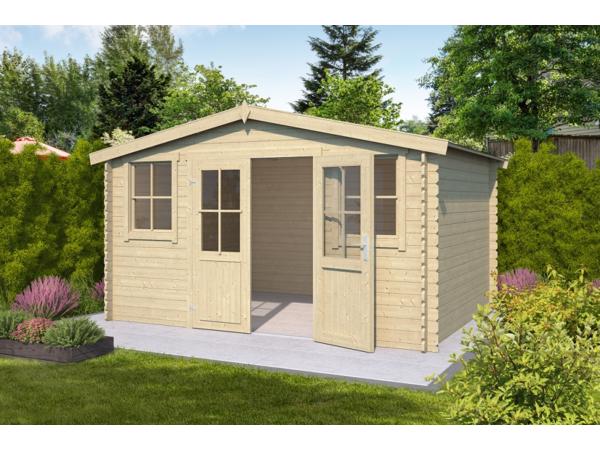 Blokhut Dallas 376x292 Onbehandeld vuren