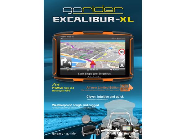 Navigatie Gorider / Excalbur-XL / Go easy