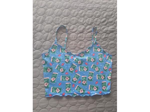 croptop blauw cool M