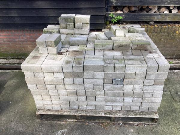 Klinkers op pallet