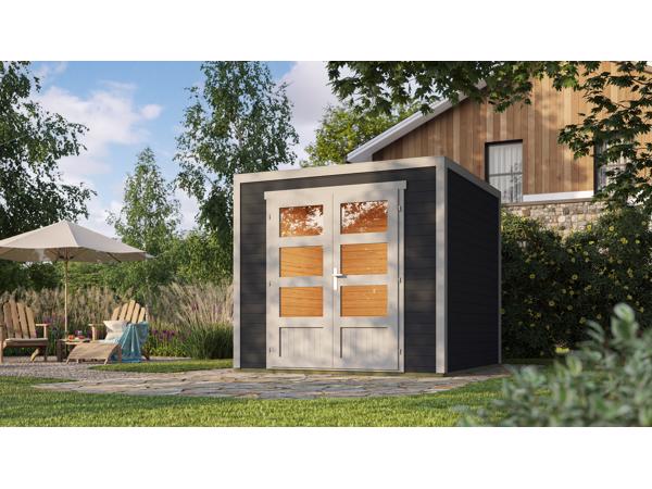 NIEUW Modern Tuinhuis Quby 250x250