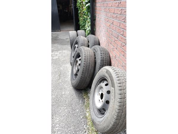 Set wielen voor Fiat Ducato Maxi