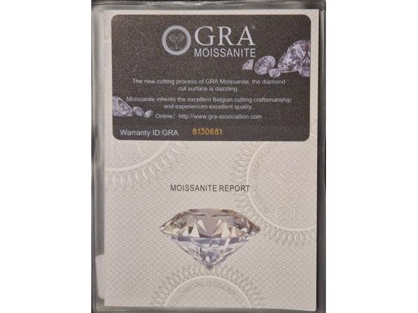 Moissanite 2x 0.5ct 5.0mm