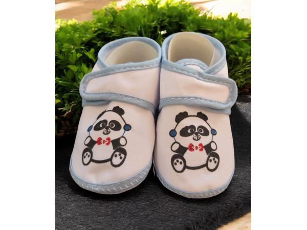 Junior Joy Babyschoenen blauw Met Panda