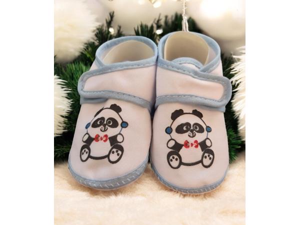 Junior Joy Babyschoenen blauw Met Panda