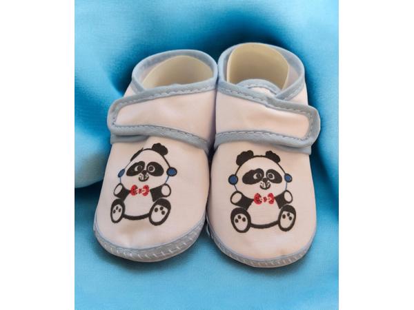 Junior Joy Babyschoenen blauw Met Panda