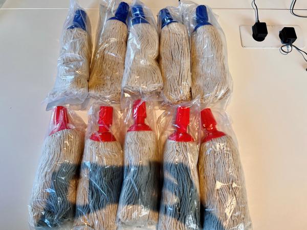 10 nieuwe zwabbers, nog in verpakking