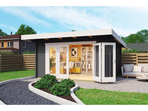 Tuinhuis Sussex 1 + Bifold Door 2600X1957