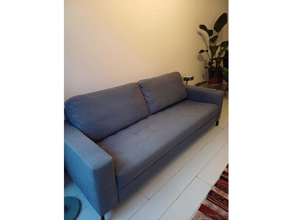 nette ruime bank , denimblauw, gratis afhalen