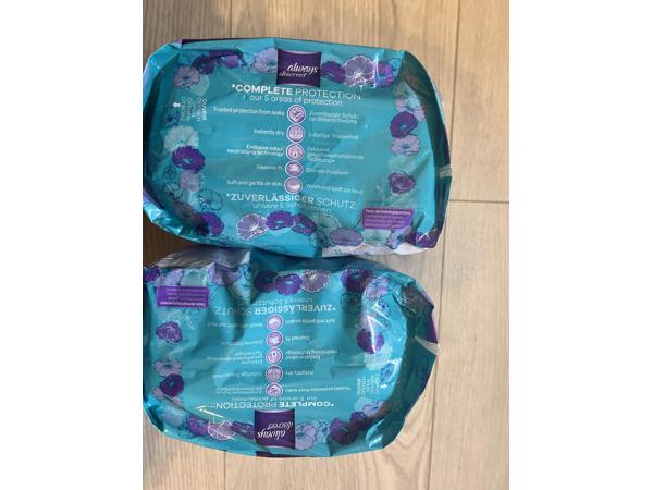 Two New Postpartum pads