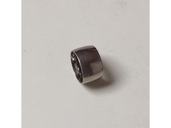 Roestvrijstalen ring voor jongens en heren: maat 16,45 mm